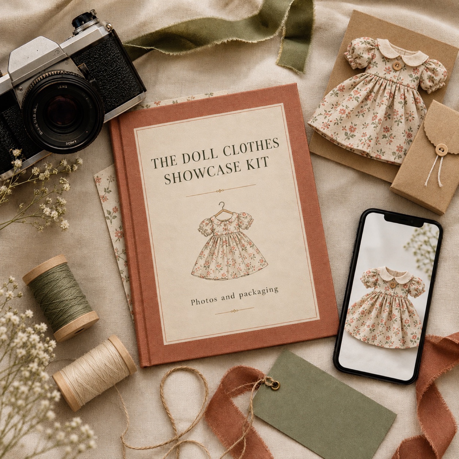 The Doll Clothes Showcase Kit